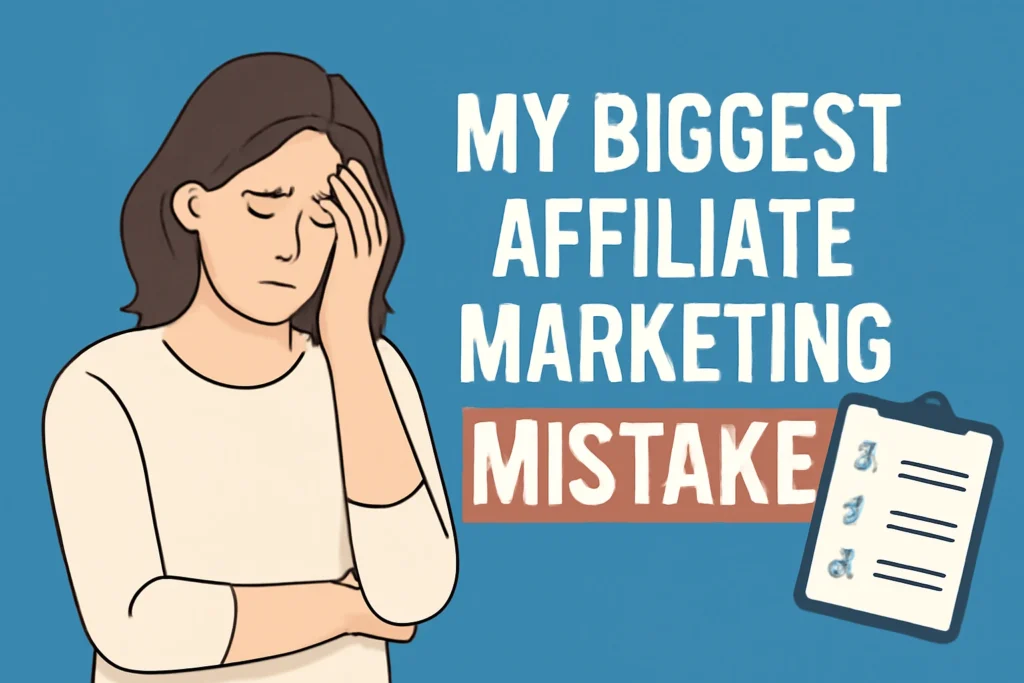 My Biggest Affiliate Marketing Mistakes